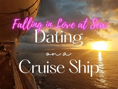 dating show cruise ship